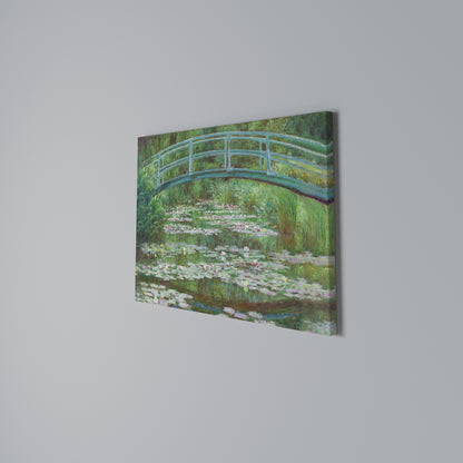 JAPANESE FOOTBRIDGE Stampa su tela orizzontale