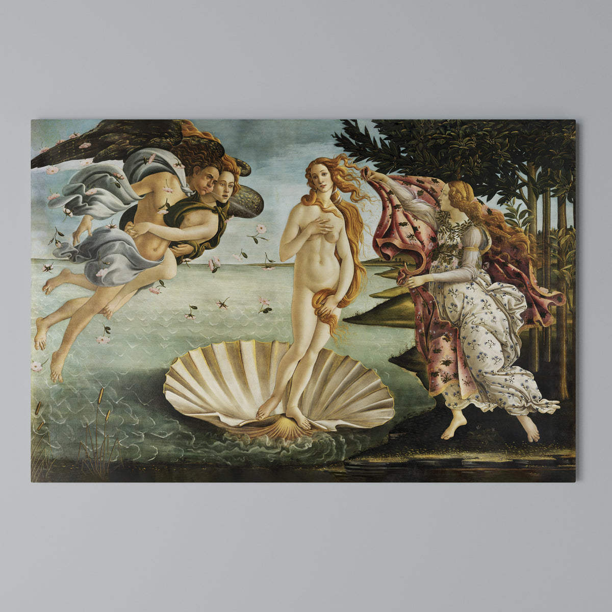 DIVINE BIRTH OF BEAUTY Stampa su tela orizzontale