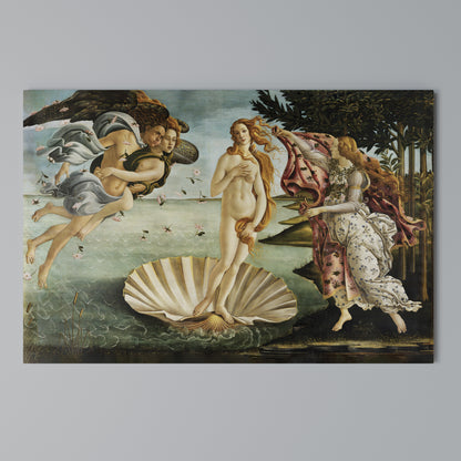 DIVINE BIRTH OF BEAUTY Stampa su tela orizzontale