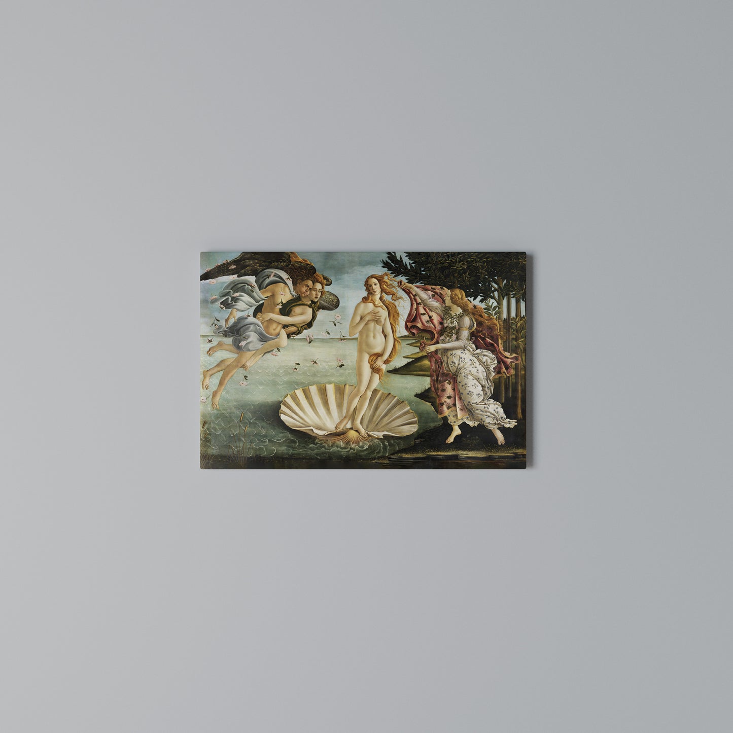 DIVINE BIRTH OF BEAUTY Stampa su tela orizzontale