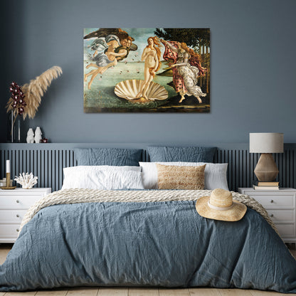 DIVINE BIRTH OF BEAUTY Stampa su tela orizzontale