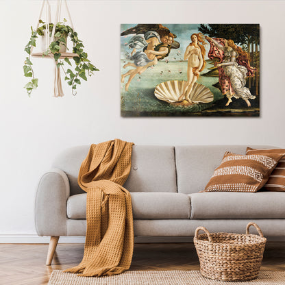 DIVINE BIRTH OF BEAUTY Stampa su tela orizzontale