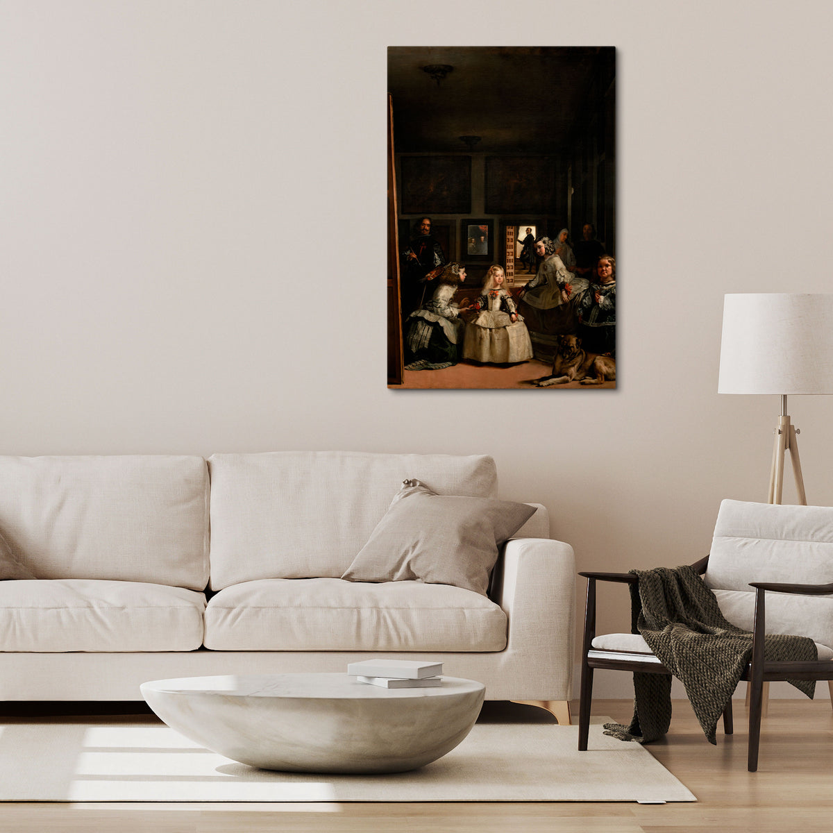 MYSTIQUE OF MOMENTS Vertical Canvas Print