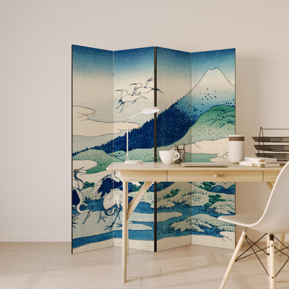 Divisorio decorativo per ambienti a 4 pannelli UMEZAWA MANOR