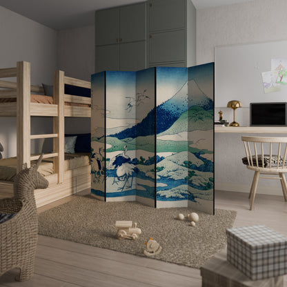 Divisorio decorativo per ambienti a 5 pannelli UMEZAWA MANOR