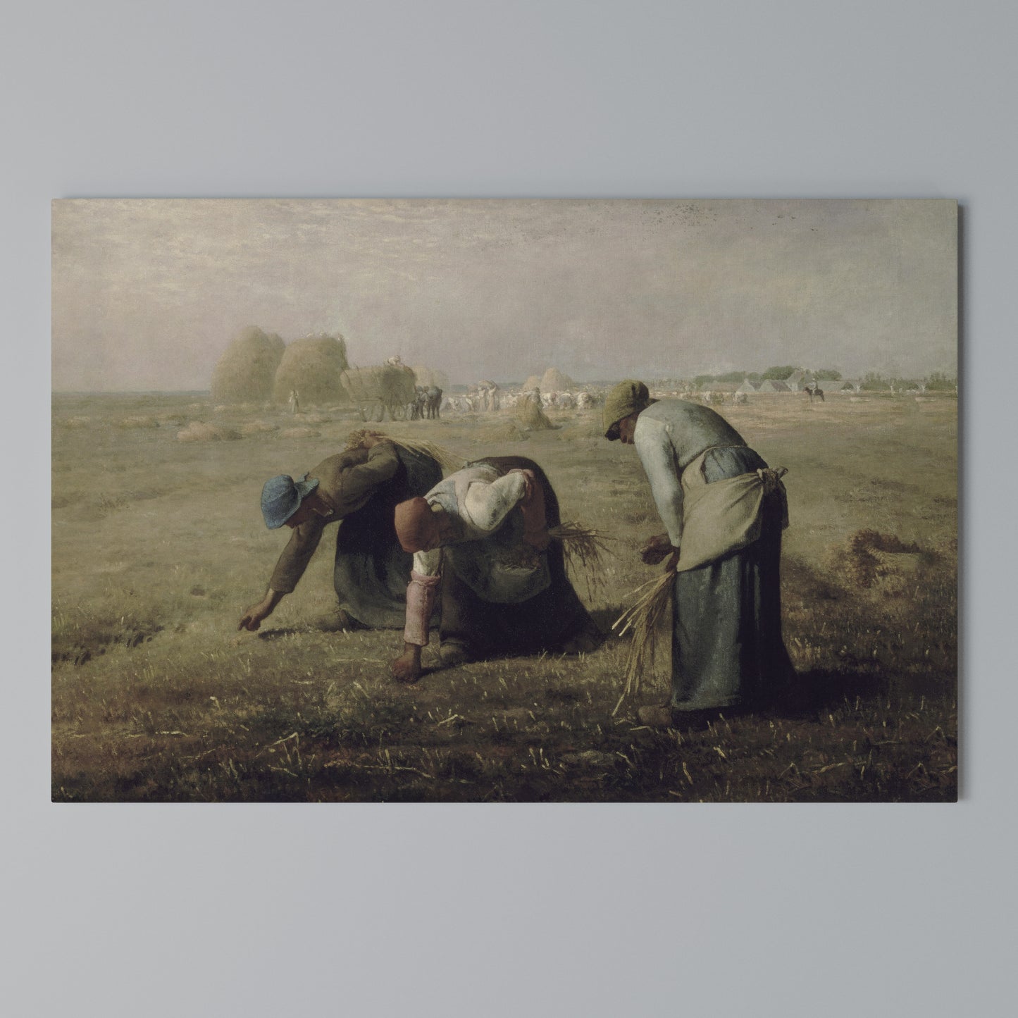 THE GLEANERS Stampa su tela orizzontale