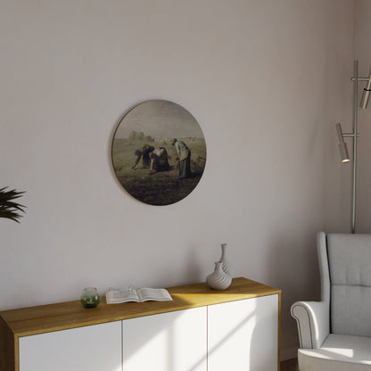 THE GLEANERS Round Wall Art