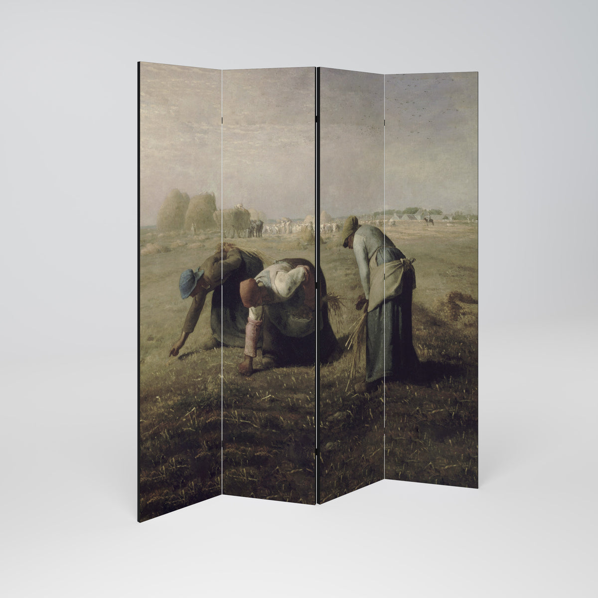 THE GLEANERS Paravento Decorativo a 4 Pannelli