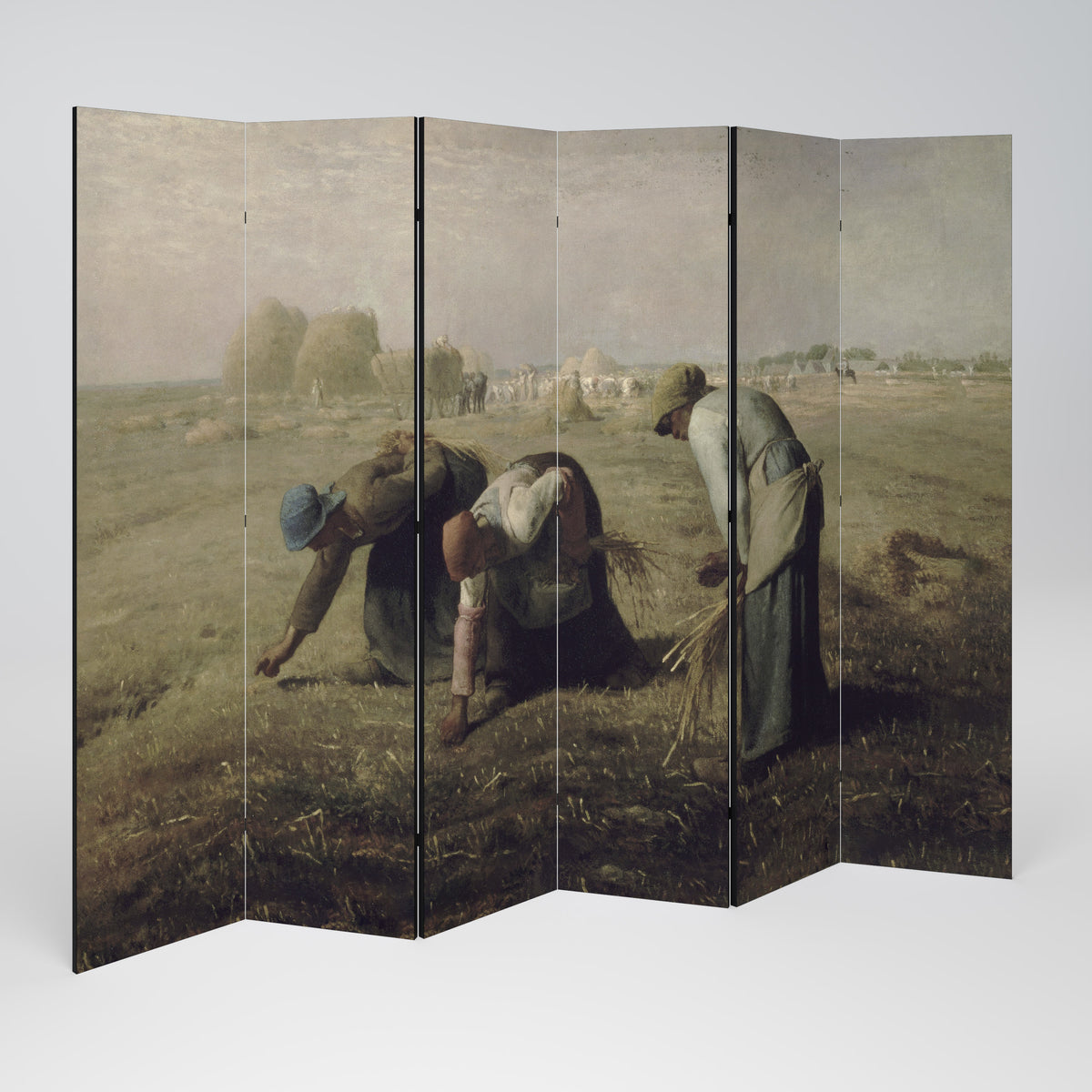 THE GLEANERS Paravento Decorativo a 6 Pannelli