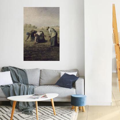 Poster verticale staccabile e attaccabile THE GLEANERS