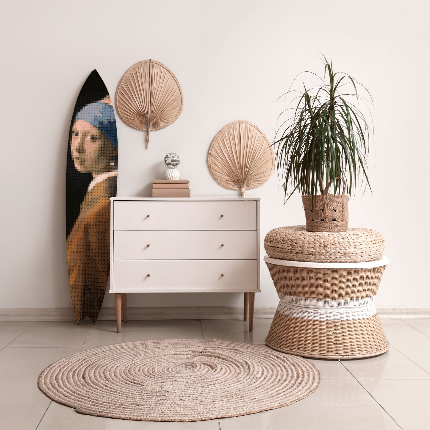 STRUCTURAL MASTERPIECE Surfboard Decorative Panel