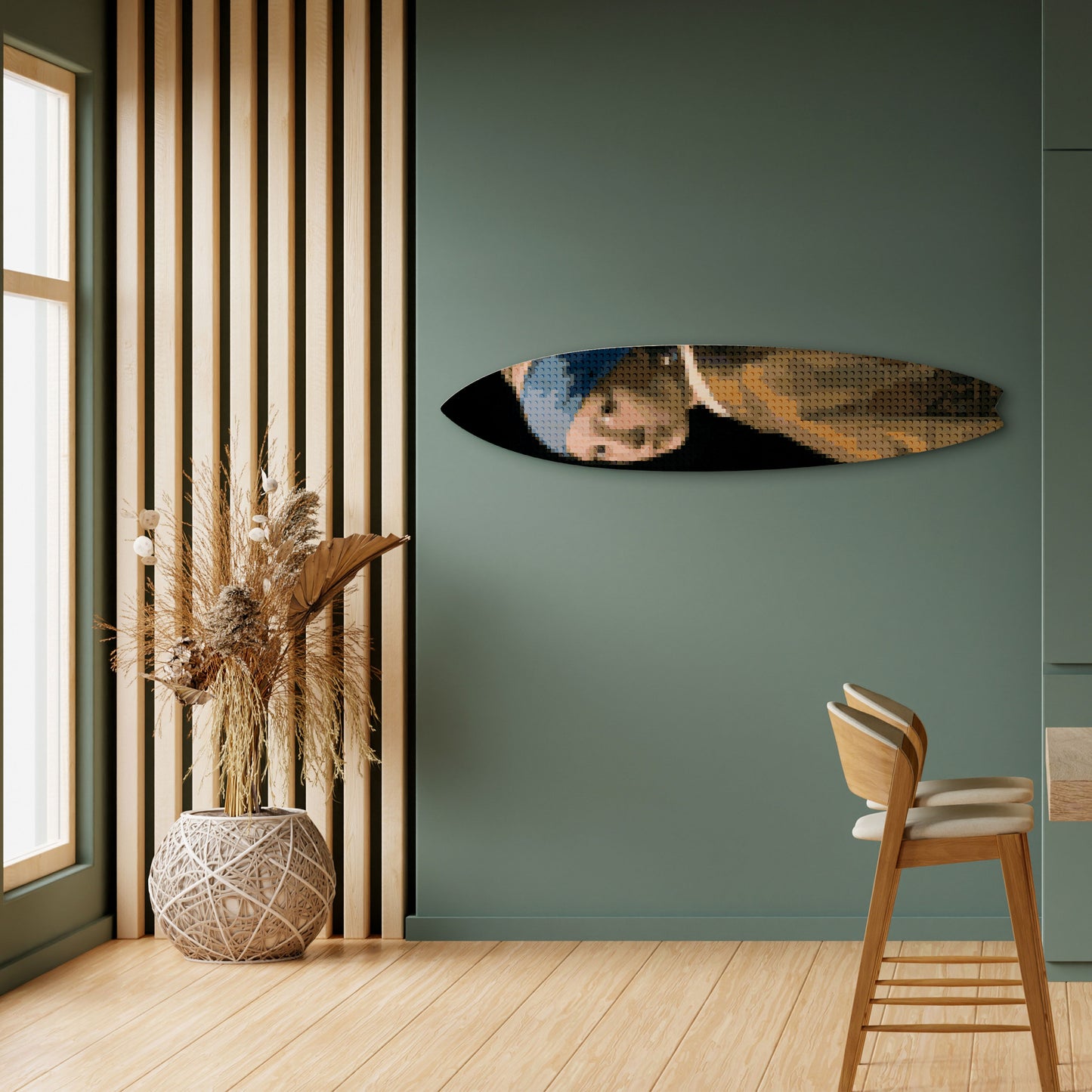 STRUCTURAL MASTERPIECE Surfboard Decorative Panel