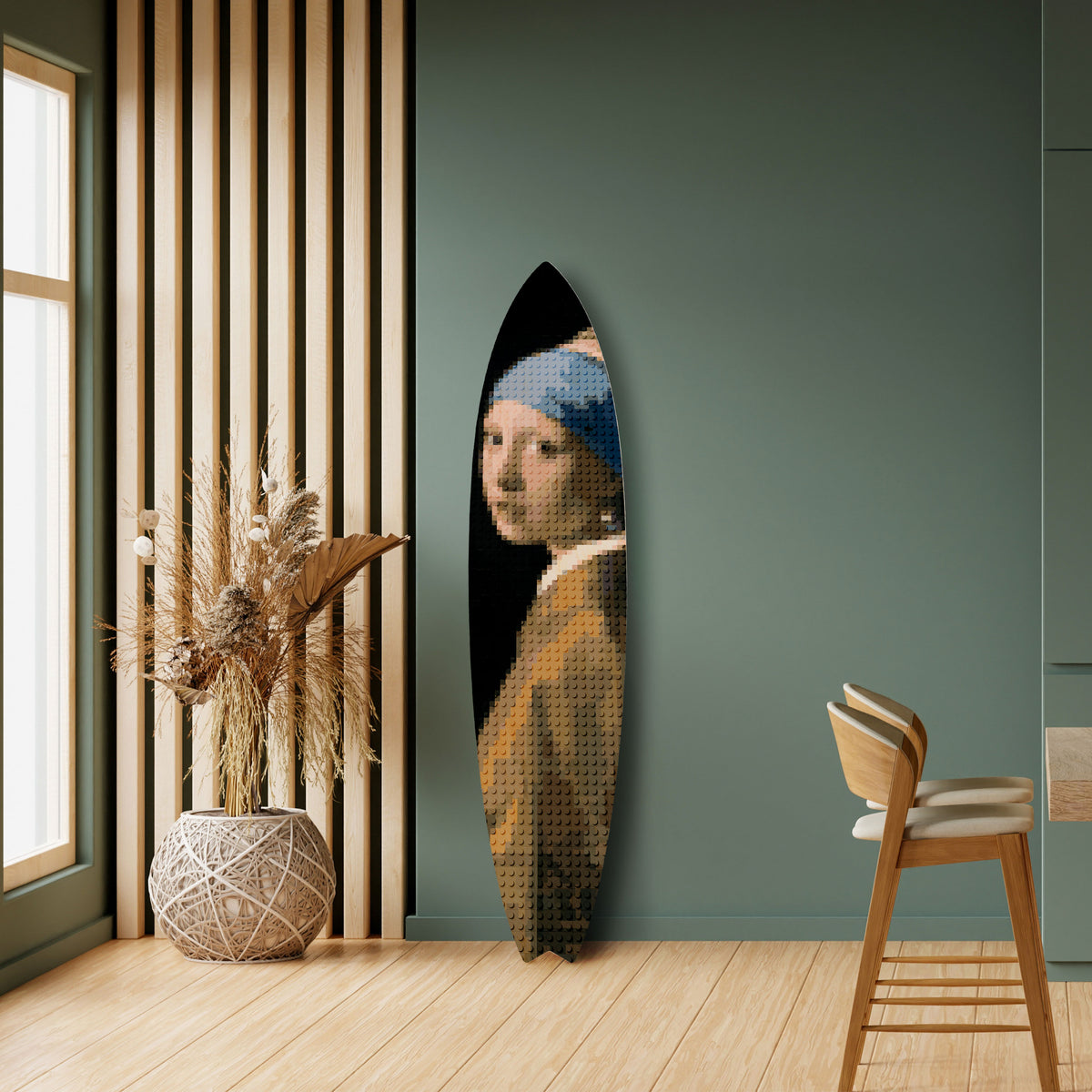 STRUCTURAL MASTERPIECE Surfboard Decorative Panel