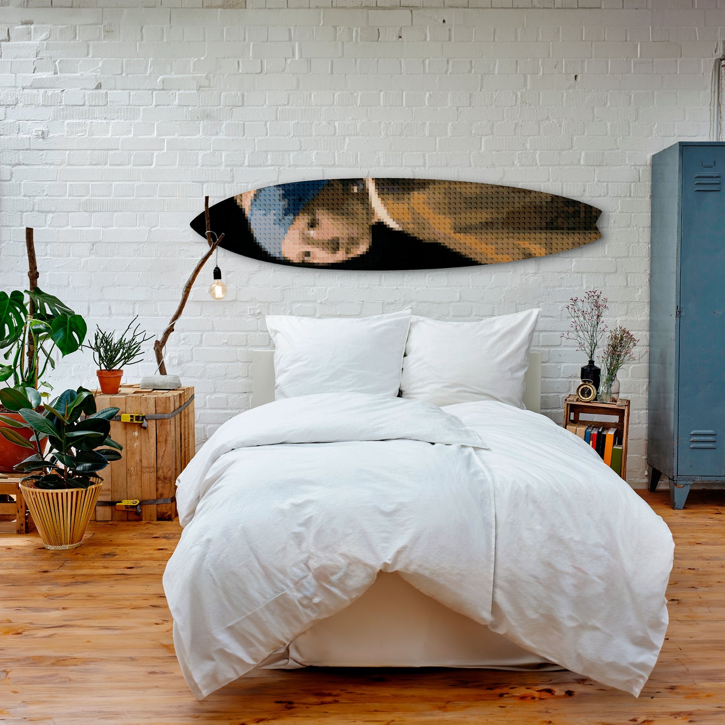 STRUCTURAL MASTERPIECE Tavola da surf decorativa in compensato