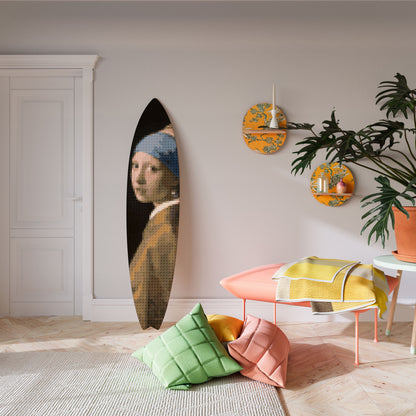 STRUCTURAL MASTERPIECE Tavola da surf decorativa in compensato