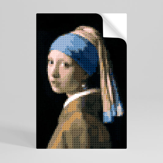CAPOLAVORO STRUTTURALE Poster verticale staccabile e attaccabile