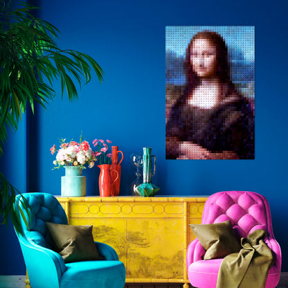 CONSTRUCTIVE ART Vertical Canvas Print