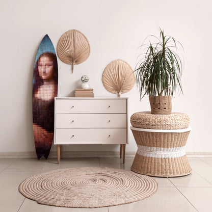 CONSTRUCTIVE ART Surfboard Decorative Panel