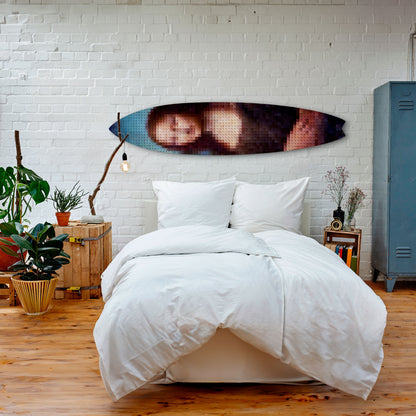 CONSTRUCTIVE ART Decorative Plywood Surfboard