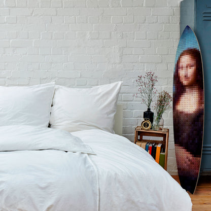 CONSTRUCTIVE ART Decorative Plywood Surfboard