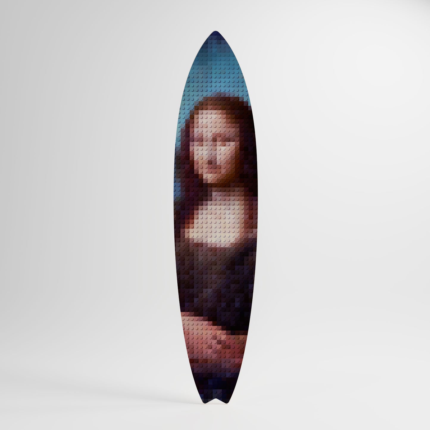 CONSTRUCTIVE ART Decorative Plywood Surfboard