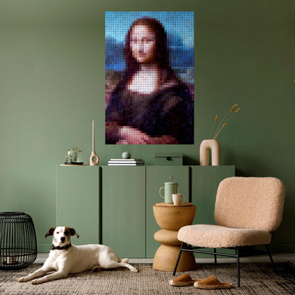 Poster verticale staccabile e attaccabile CONSTRUCTION ART