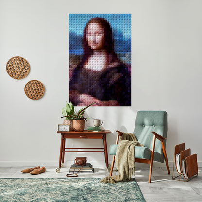 Poster verticale staccabile e attaccabile CONSTRUCTION ART