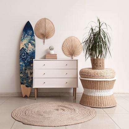 JAPANESE WOMAN Decorative Plywood Surfboard