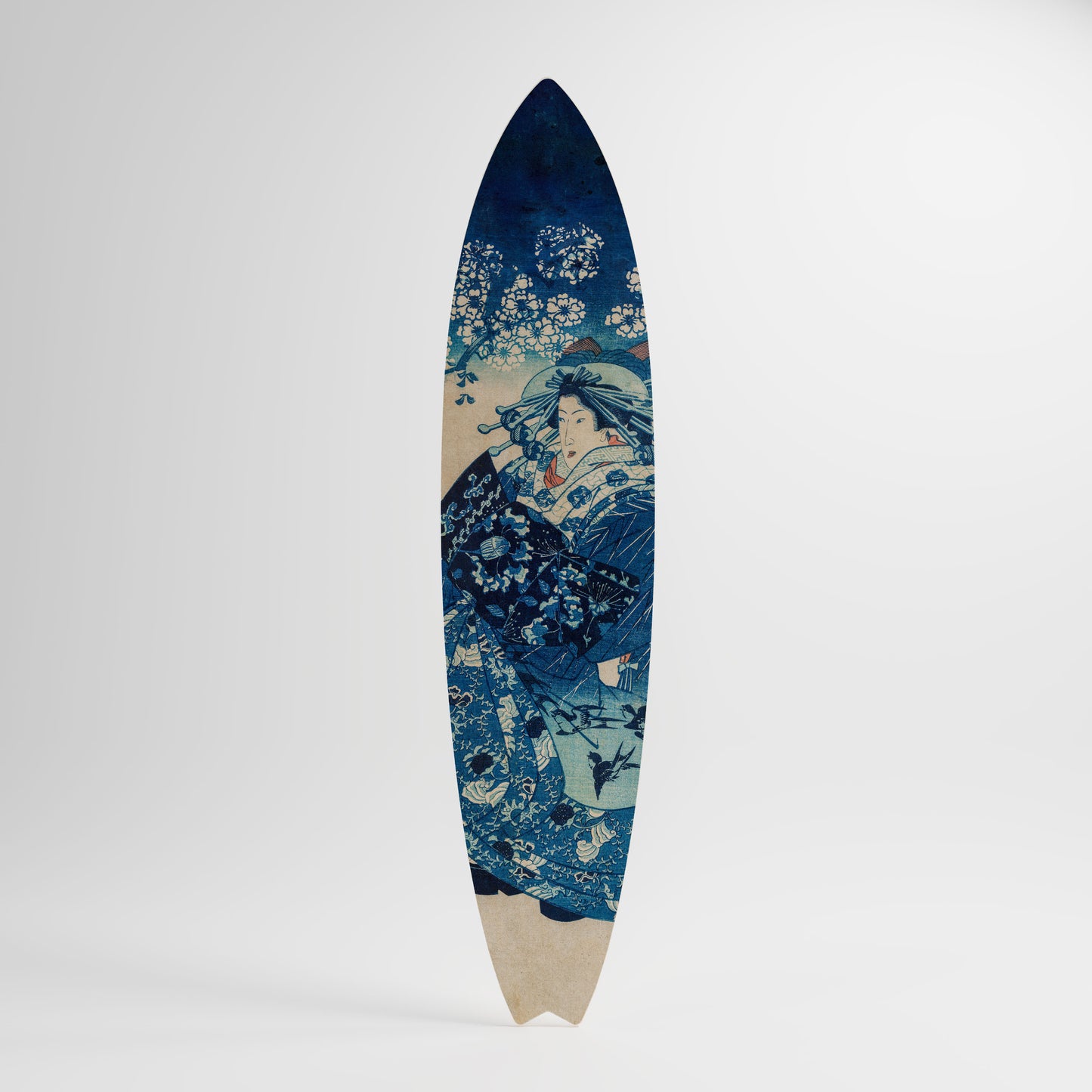 JAPANESE WOMAN Decorative Plywood Surfboard