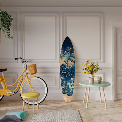 JAPANESE WOMAN Decorative Plywood Surfboard