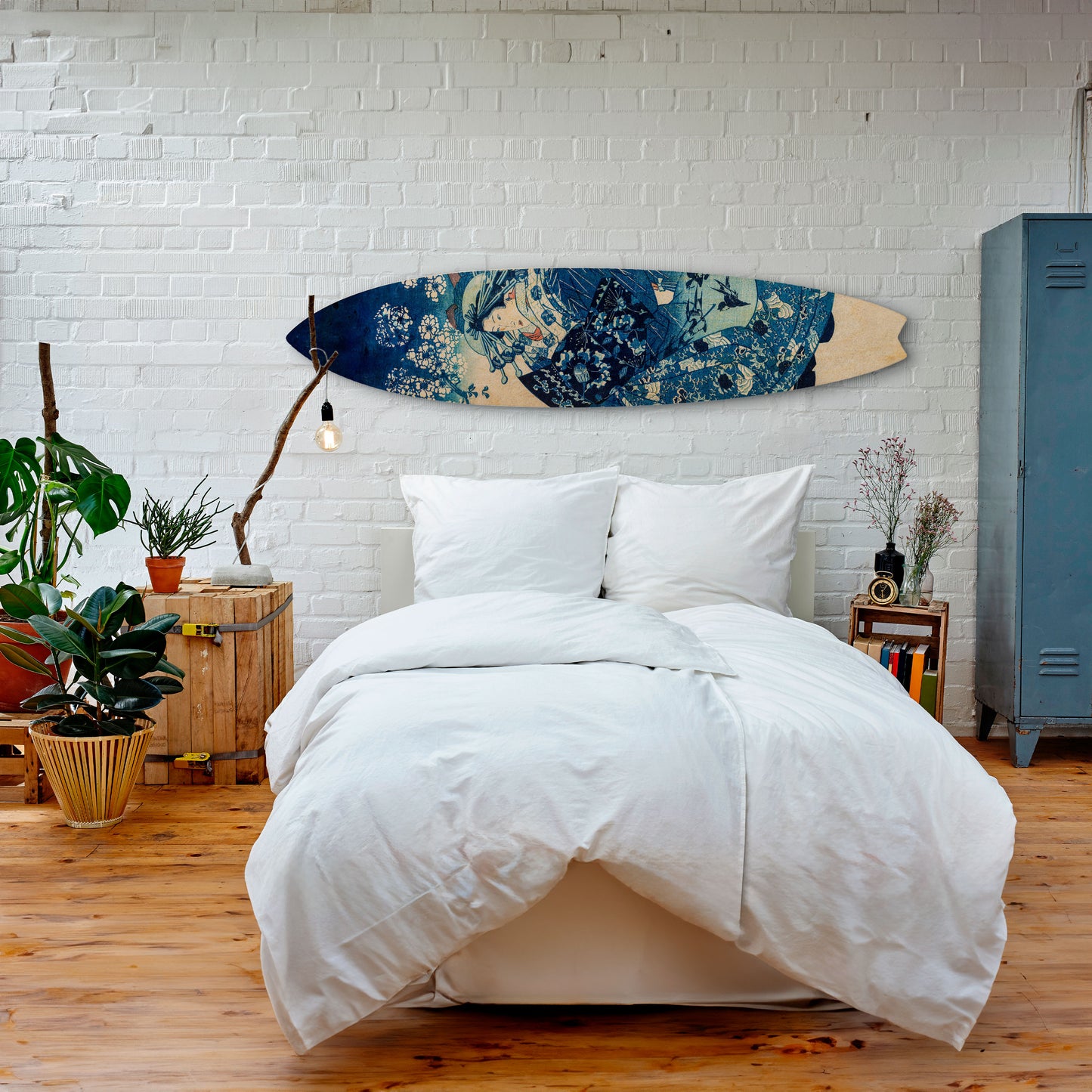 JAPANESE WOMAN Decorative Plywood Surfboard