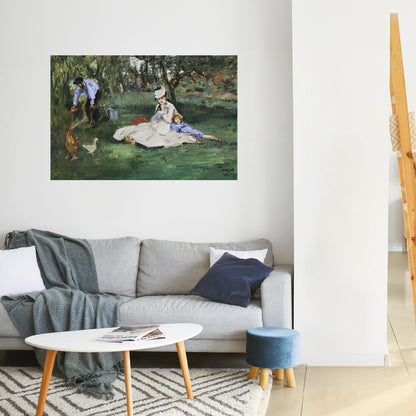Poster orizzontale staccabile e attaccabile GIARDINO DEGLI INCANTESIMI