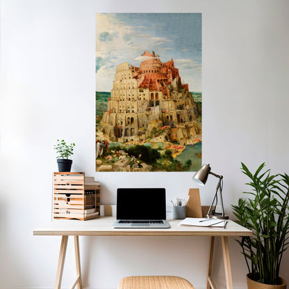 ECHI DI AMBIZIONE Poster verticale staccabile e attaccabile