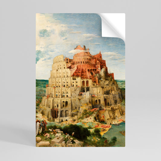 ECHI DI AMBIZIONE Poster verticale staccabile e attaccabile