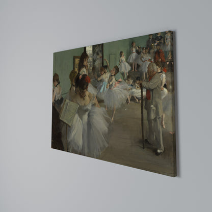 THE DANCE CLASS Stampa su tela orizzontale