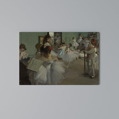 THE DANCE CLASS Stampa su tela orizzontale
