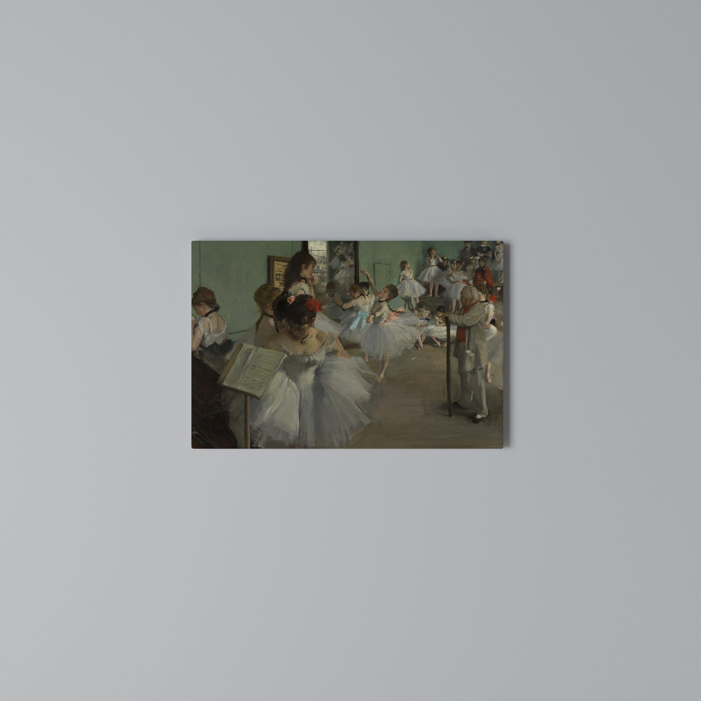 THE DANCE CLASS Stampa su tela orizzontale