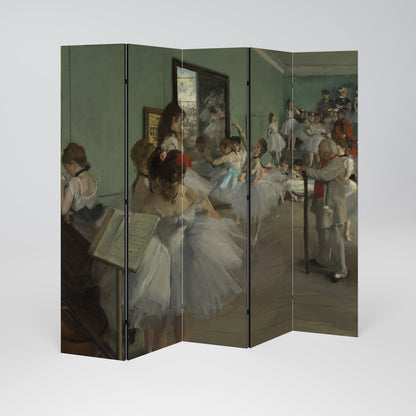 THE DANCE CLASS Divisorio decorativo per ambienti a 5 pannelli