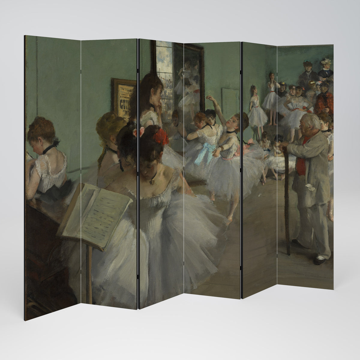 THE DANCE CLASS Paravento Decorativo a 6 Pannelli