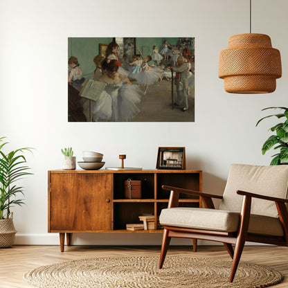 Poster orizzontale staccabile e attaccabile THE DANCE CLASS