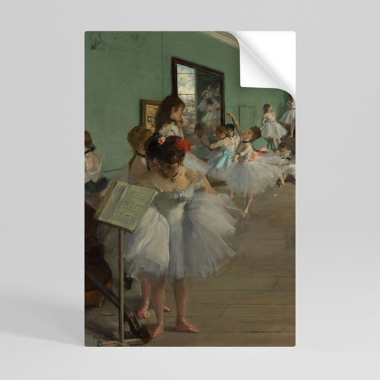 Poster verticale staccabile e attaccabile THE DANCE CLASS
