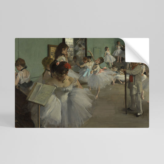 Poster orizzontale staccabile e attaccabile THE DANCE CLASS