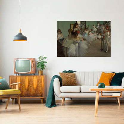 Poster orizzontale staccabile e attaccabile THE DANCE CLASS