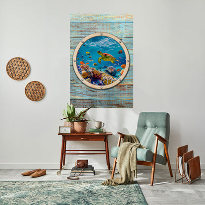 Poster verticale staccabile e attaccabile AQUA ADVENTURE