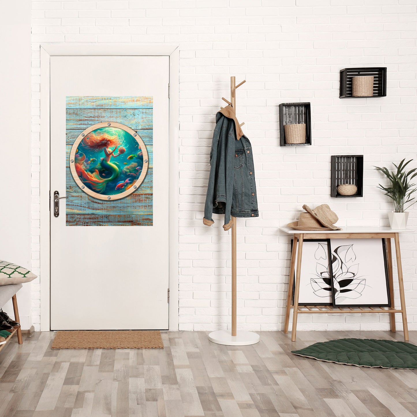 Poster verticale staccabile e attaccabile MERMAID DREAMS