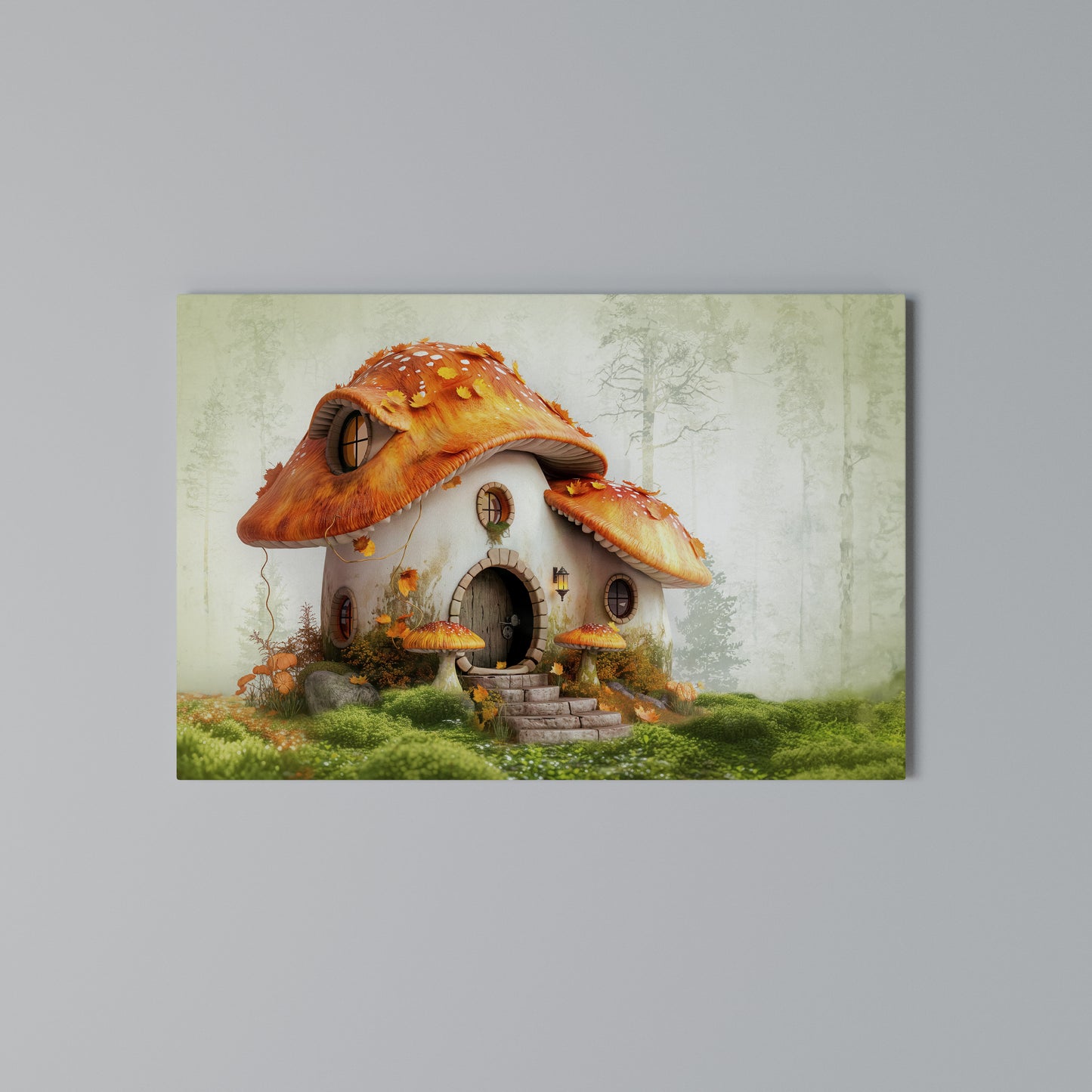 MYSTIC TOADSTOOL Stampa su tela orizzontale