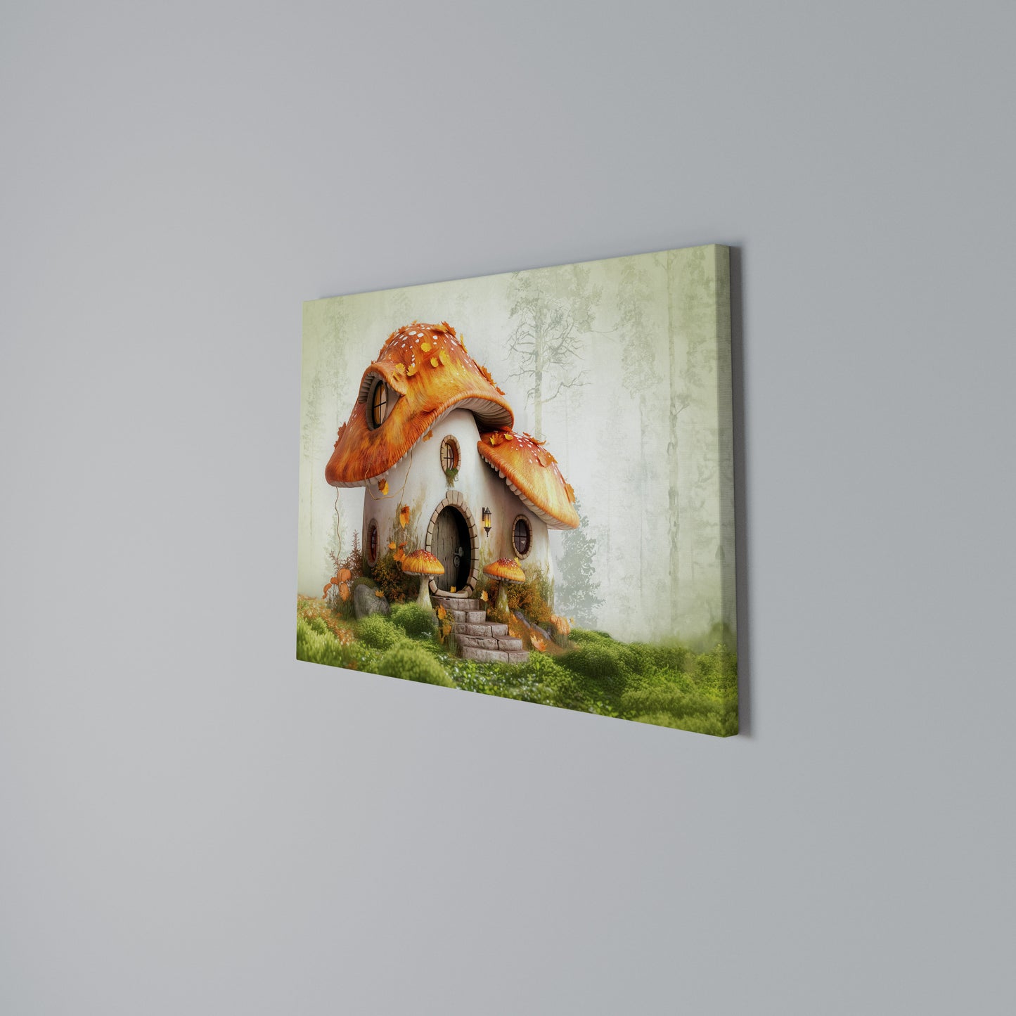 MYSTIC TOADSTOOL Stampa su tela orizzontale