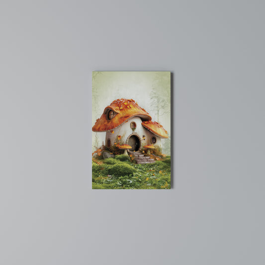 MYSTIC TOADSTOOL Stampa su Tela Verticale