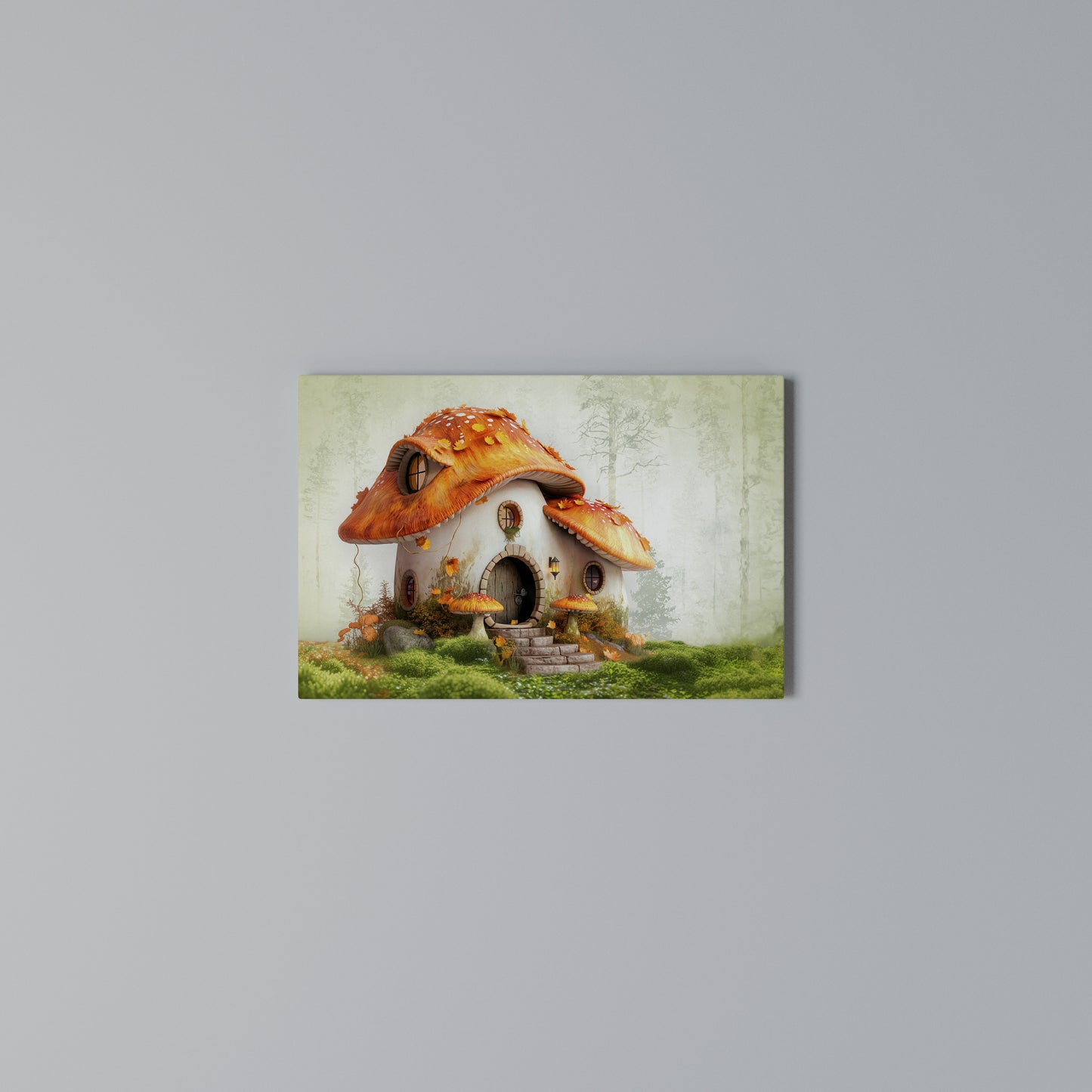MYSTIC TOADSTOOL Stampa su tela orizzontale