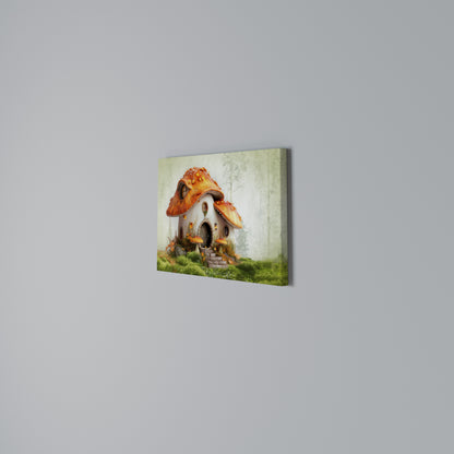 MYSTIC TOADSTOOL Stampa su tela orizzontale